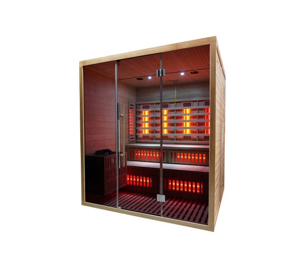 Kombinovaná sauna Marimex UNITE XXL + saunové kachle